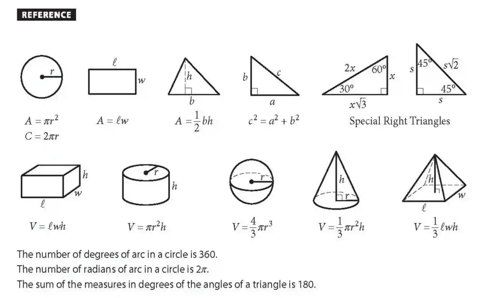 formula sheet 7th grade math,7th grade math formulas, find the value of each variable in the parallelogram, formula chart for 7th grade math,7th sta, practical math dictionar, book of math formulas