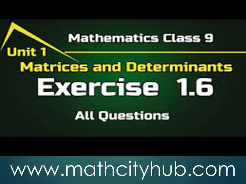 Exercise.1.6: Solution Of Simultaneous Linear Equations, solution of simultaneous linear equations, graphical solution of simultaneous linear equations, solution of simultaneous linear equations by matrix,