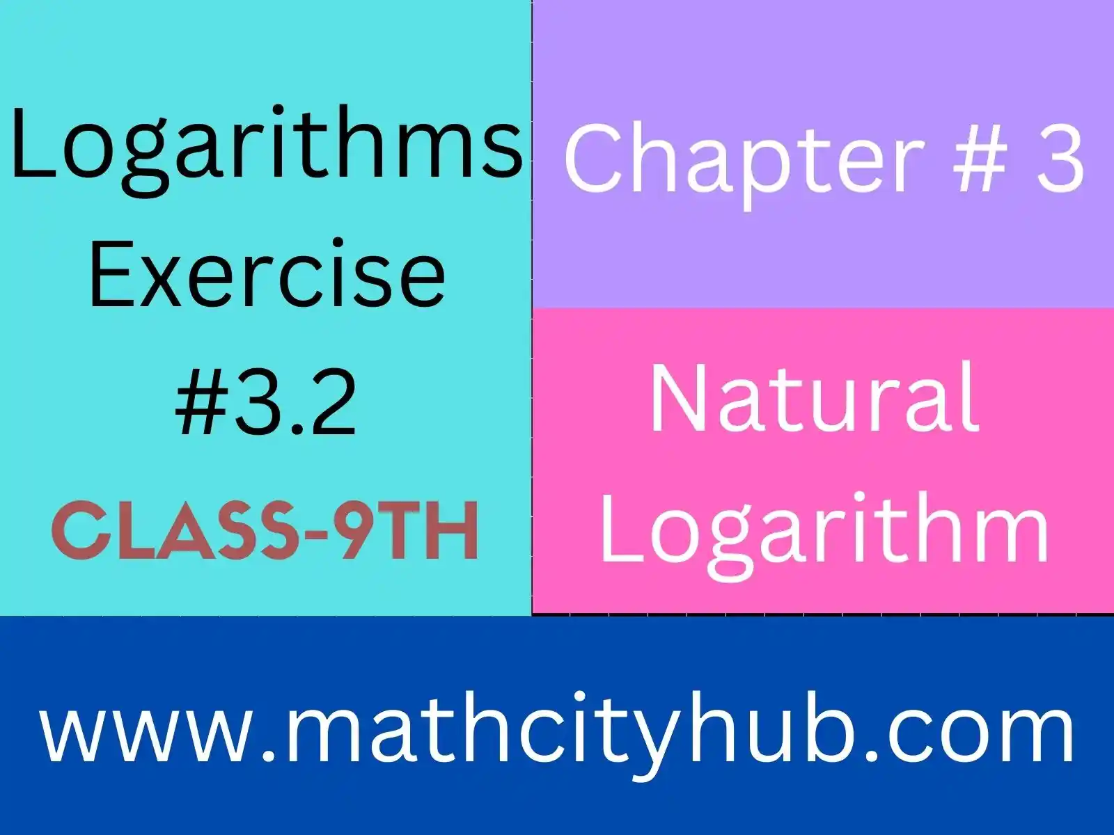 Exercise.3.2: Common and Natural Logarithm, common logarithm and natural logarithm, common and natural logarithms, natural and common logarithms, definition of common and natural logarithms,