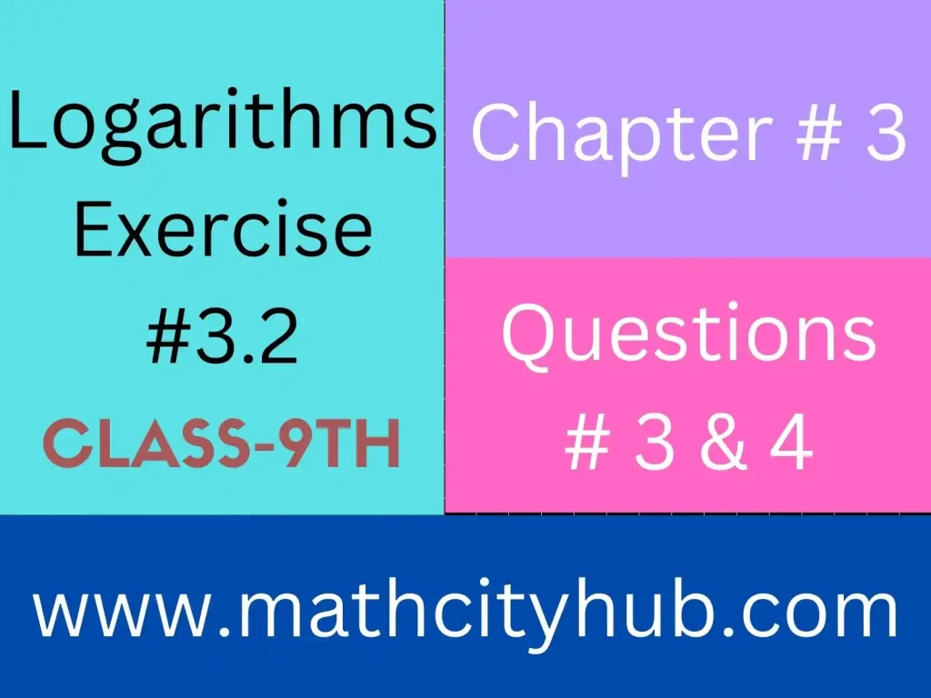 Exercise.3.2: Common and Natural Logarithm, common logarithm and natural logarithm, common and natural logarithms, natural and common logarithms, definition of common and natural logarithms,