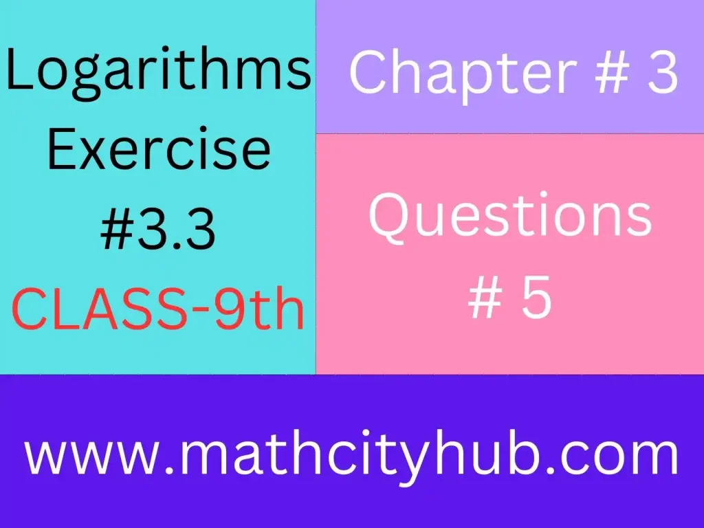   Exercise.3.3: Laws of Logarithm: law of iterated logarithm,use the laws of logarithms to expand each expression,use the laws of logarithms to expand the expression, use the laws of logarithms to expand the expression,