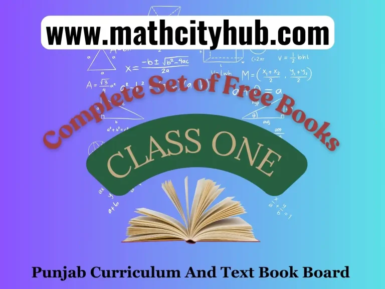 Class 1 | All Punjab Curriculum and Textbook Board PDF Download, Class 1, Online Punjab Text Books, PDF Books, PTCB Punjab, Punjab Board Books Download