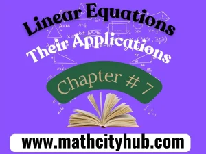 Exercise.7.1: Applications of Linear equations, applications of systems of linear equations,system of linear equations application problems,application of first order linear differential equation