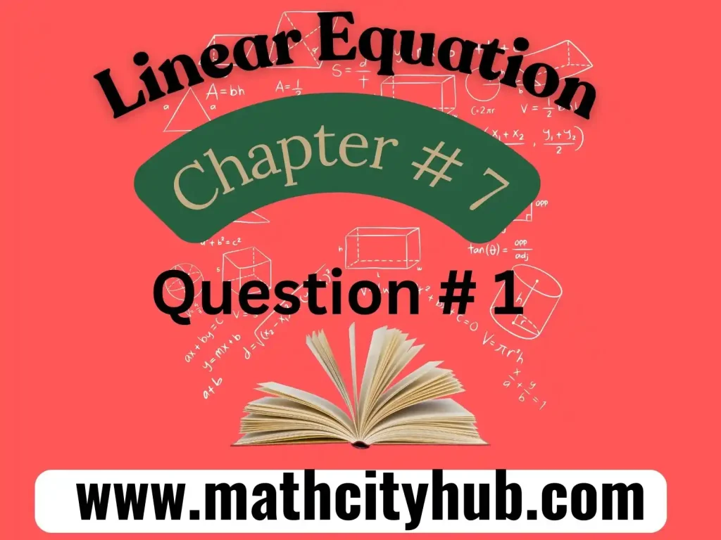 Exercise.7.1: Applications of Linear equations, applications of systems of linear equations,system of linear equations application problems,application of first order linear differential equation