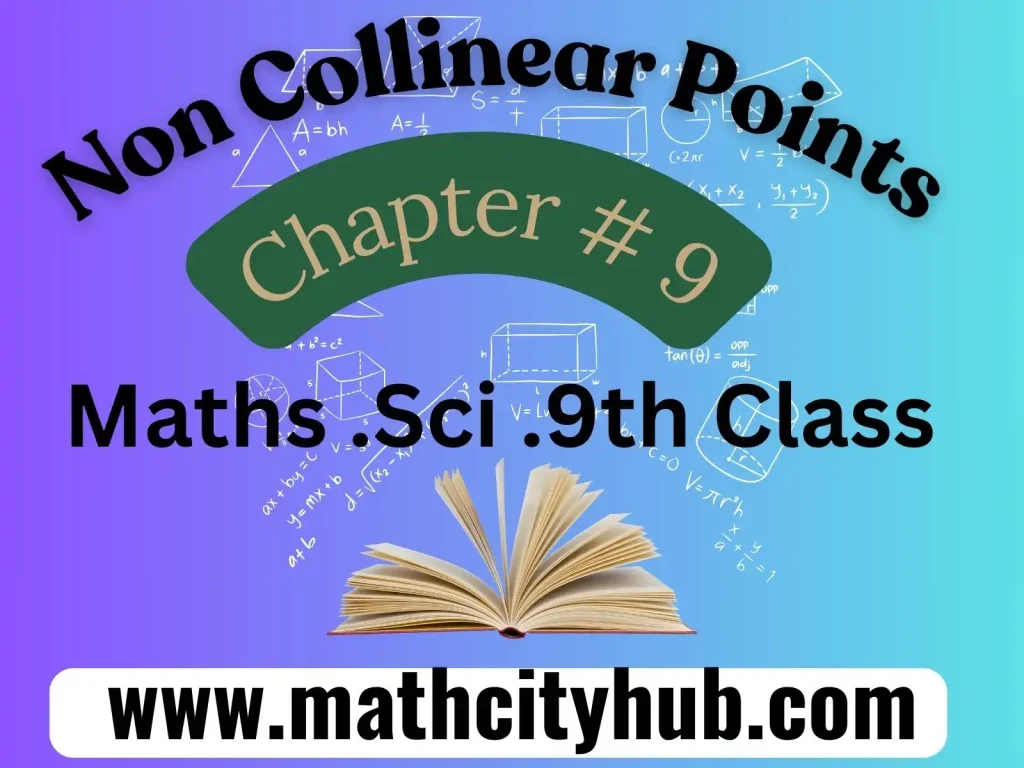 Exercise 9.2: Collinear Or Non Collinear Points In The Plane